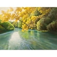 thumbnail image 3 of Galasso, Adriano 18x15 Black Modern Framed Museum Art Print Titled - Fiume sereno, 3 of 5