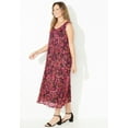 thumbnail image 3 of Catherines Women's Plus Size Printed Lace Dress, 3 of 6