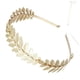 thumbnail image 4 of Diadema con corona de hojas doradas, corona para el pelo con hojas de Metal para bodas, bailes, festivales, accesorios para el cabello para dama de honor, 4 of 8
