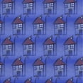 thumbnail image 1 of Ahgly Company Machine Washable Indoor Square Transitional Light Slate Blue Area Rugs, 6' Square, 1 of 7