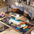 thumbnail image 6 of Large Anime Mouse Pad with Wrist Support 4 in1 Set, XXL Big Game Mousepad + Keyboard Wrist Rest+Mouse Wrist Rest Pad +Coaster Gaming Mat for Home Office Computer Boy Man I Strange Planet Space Scene, 6 of 15