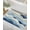 Blue, variant on Navy Blue Ombre Large Area Rug 4x6ft Woven Runner Rug,Modern Geometric Moire Abstract Art Washable Living Room Bedroom Kitchen Bathroom Classroom Carpet with Tassels,Indoor Outdoor Throw Door Mat