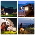 thumbnail image 3 of Lanterne de Camping LED Rechargeable USB Rétro Lumière de Tente de Camping Portable Lampe de Poche Extérieure pour Panne de Cour Randonnée Pêche d'Urgence, 3 of 8