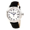 5478-STC-00300 Men's Tradition White Dial Black Leather Strap Watch