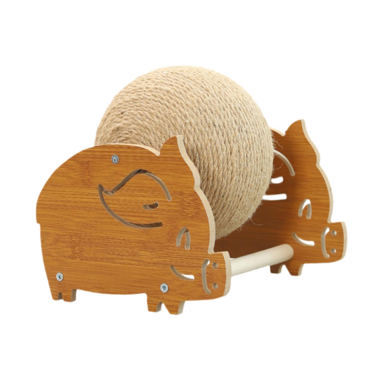 oshhni Cat Scratcher Toy Grinding Claw Pet Supplies Interactive Cat Scratching Ball