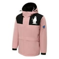 thumbnail image 4 of CKpwisy Heated Jacket for Men Women Hunting Body Warmer Hooded Heating Jackets Heated Coat 5 Heating Area USB Charging Heated Jacket Pink M, 4 of 4