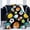 Ball-2, variant on Fun Black and White Soccer Sports Ball Throw Blanket Soft Bed Bedding Warm Cozy Plush Flannel Fleece Blankets Gifts for Kids Boys Teens, Sofa Couch Bedroom Home Decor, 50"x40"