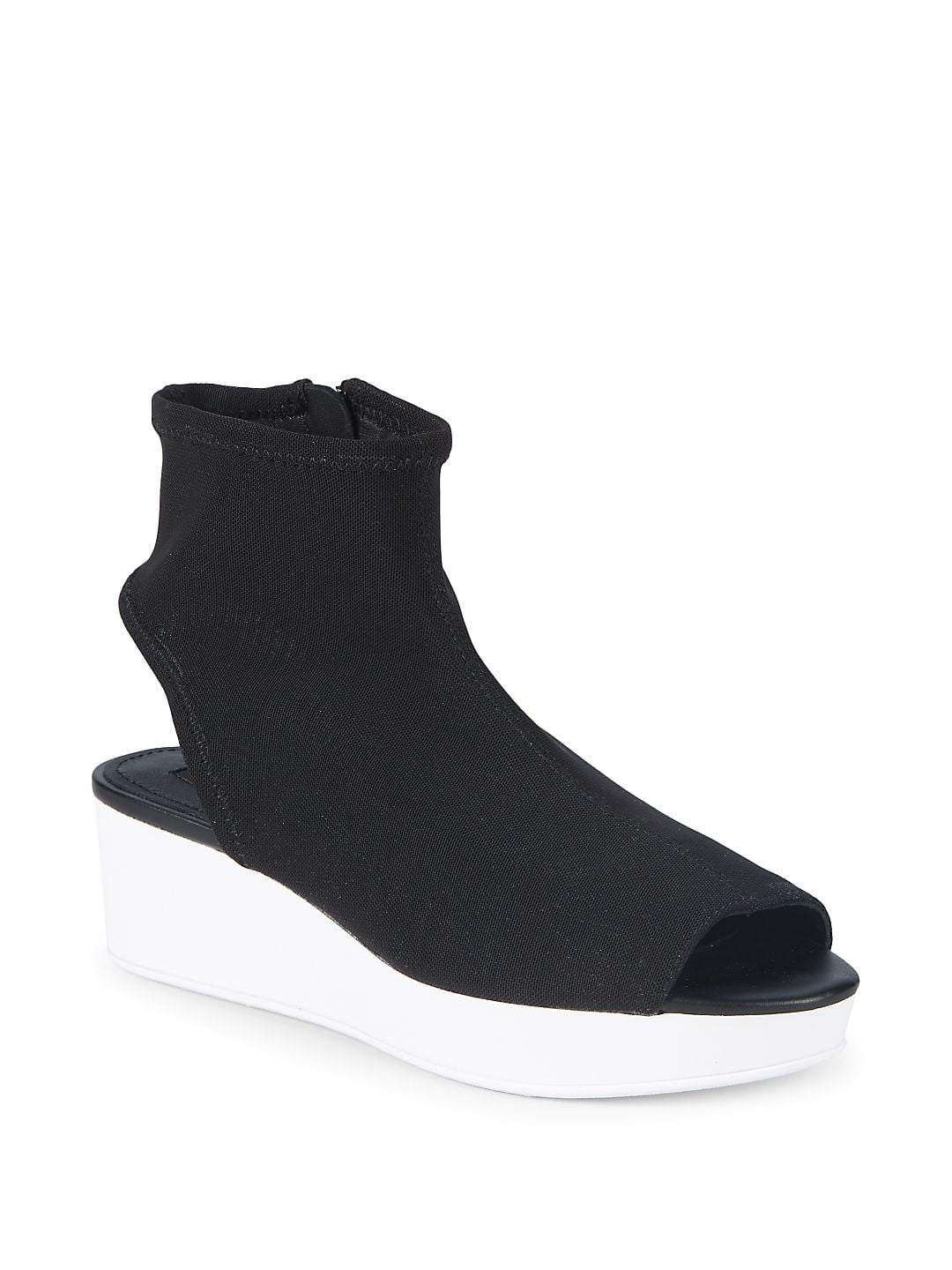Donna karan wedge shop boots