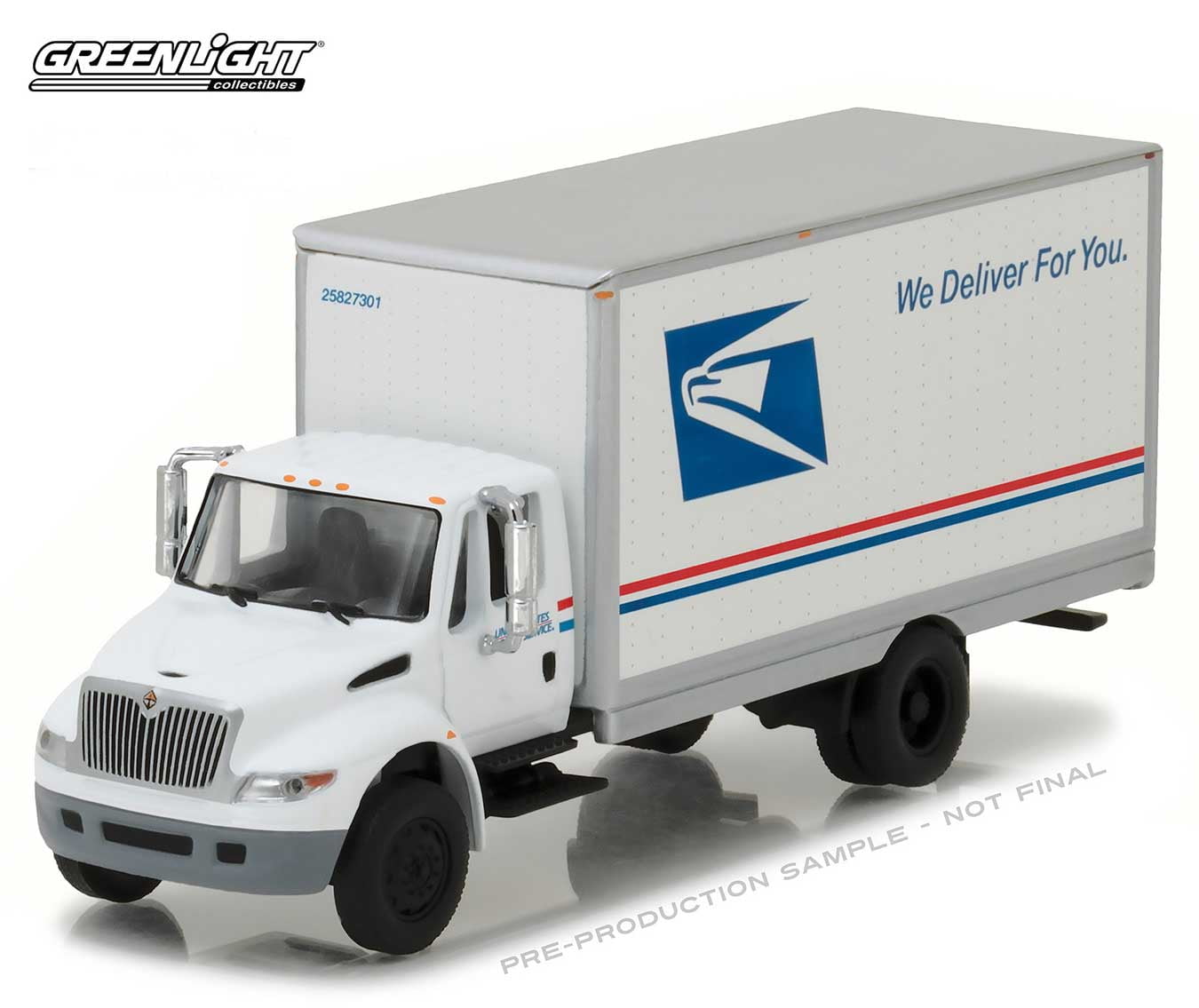 ミニカー WIKING 54 Big Postal Truck with Trailer ミニカー WIKING 54 Big Postal Truck with Trailer WIKING 54