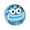 Blue-02, variant on Smushers Squeeze Toys, Novelty Smush Face Squeeze Toys, Removable Facial Expressions for Birthdays and Get-Togethers, Safe & Fun (Pink)