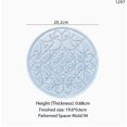 thumbnail image 1 of 1 molde de epoxi de cristal for decoración del hogar, molde de posavasos de silicona for proyectos de manualidades DIY, 1 of 2
