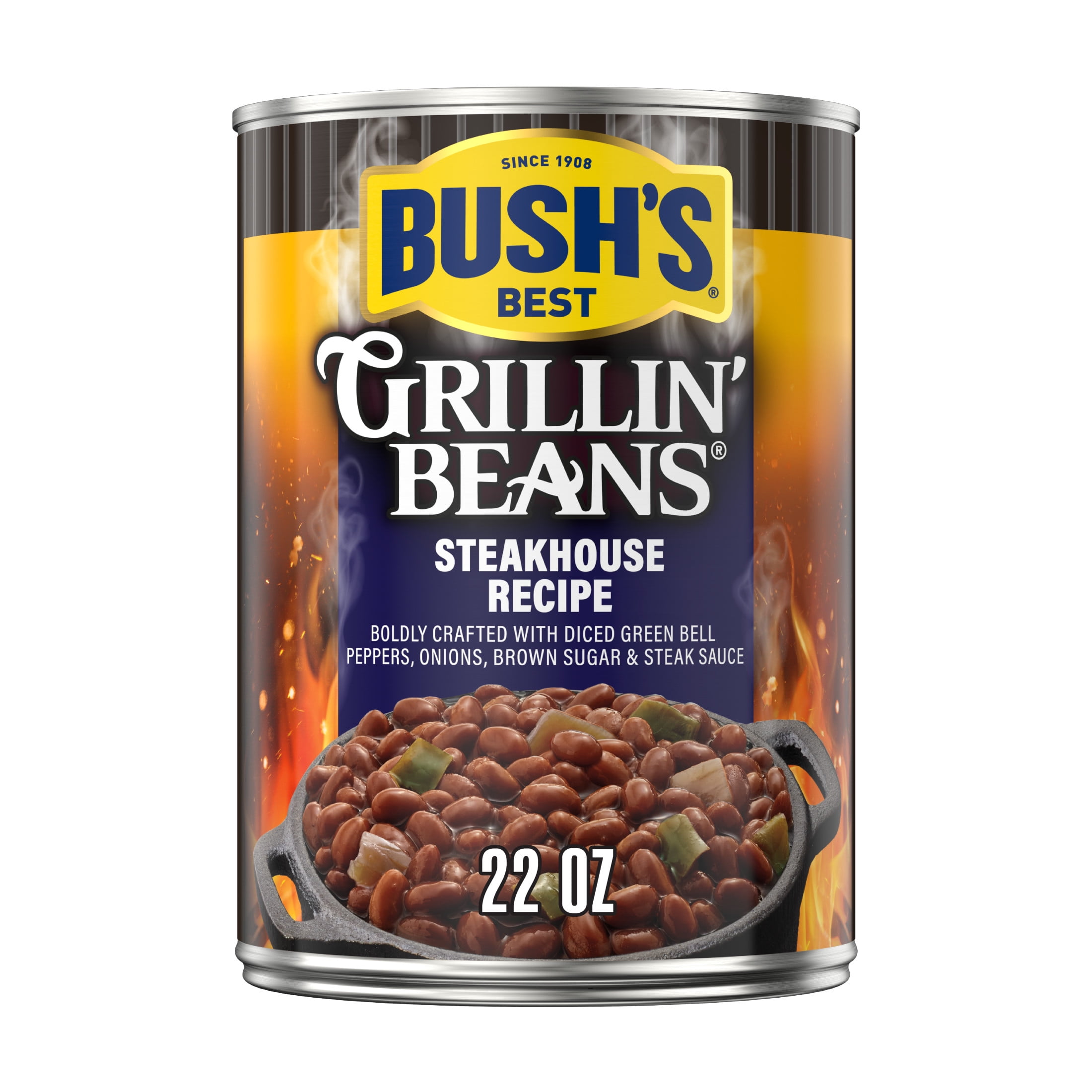 Bush's Original Baked Beans, Canned Beans, 28 oz Can - Walmart.com