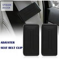 thumbnail image 2 of Car Seat Belt Adjuster, Seatbelt Clips | Smart Adjust Seat Belts to Relax Shoulder Neck Give You a Comfortable and Safe Experience | 2PCS Black, 2 of 7