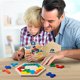 thumbnail image 3 of Rompecabezas hexagonal de madera para niños adultos - Bloque de patrón de forma Tangram Rompecabezas Juguete Geometría Lógica Juego IQ Regalo educativo para todas las edades Desafío Namotu CZBG-HQ142, 3 of 4