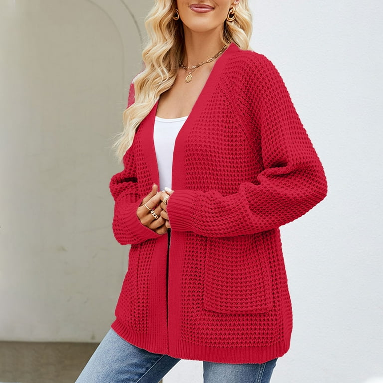 サイズ3 SUPERFINE WOOL RIBKNIT BIG CARDIGAN Virmaxy Cable Knit Cardigan Women's New Mid Length Slouchy