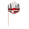 thumbnail image 1 of Car Mountain Tower Chinese Revolution Toothpick Flags Cupcake Picks Party Celebration, 1 of 3