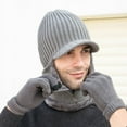 thumbnail image 6 of CoCopeaunt Autumn And Winter Knit Cap, Two-Piece Suit With Wool Cap And Glove, 6 of 6