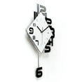 thumbnail image 6 of Indoor Wall Clock Pendulum Silent Swing Metal Quartz Clock Home Office Decor, 6 of 12