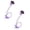 2Pack Purple 29.5", variant on 2Pack Gooseneck Cell Phone Holder Flexible For Desk Long Arm Mobile Phone Stand With Clip For Headboard & Bedside | Flexible Phone Stand Lazy Bracket Mount Clamp Fixing Clip 75cm White Home Tools