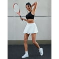 thumbnail image 5 of Women'S High Waisted Athletic Tennis Skirt With Inner Lining And Convenient Pockets, 5 of 6