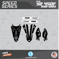 thumbnail image 4 of Kalair GFX Graphics Kit for Yamaha YZ450F (2018-2022) Speed Series, 4 of 5