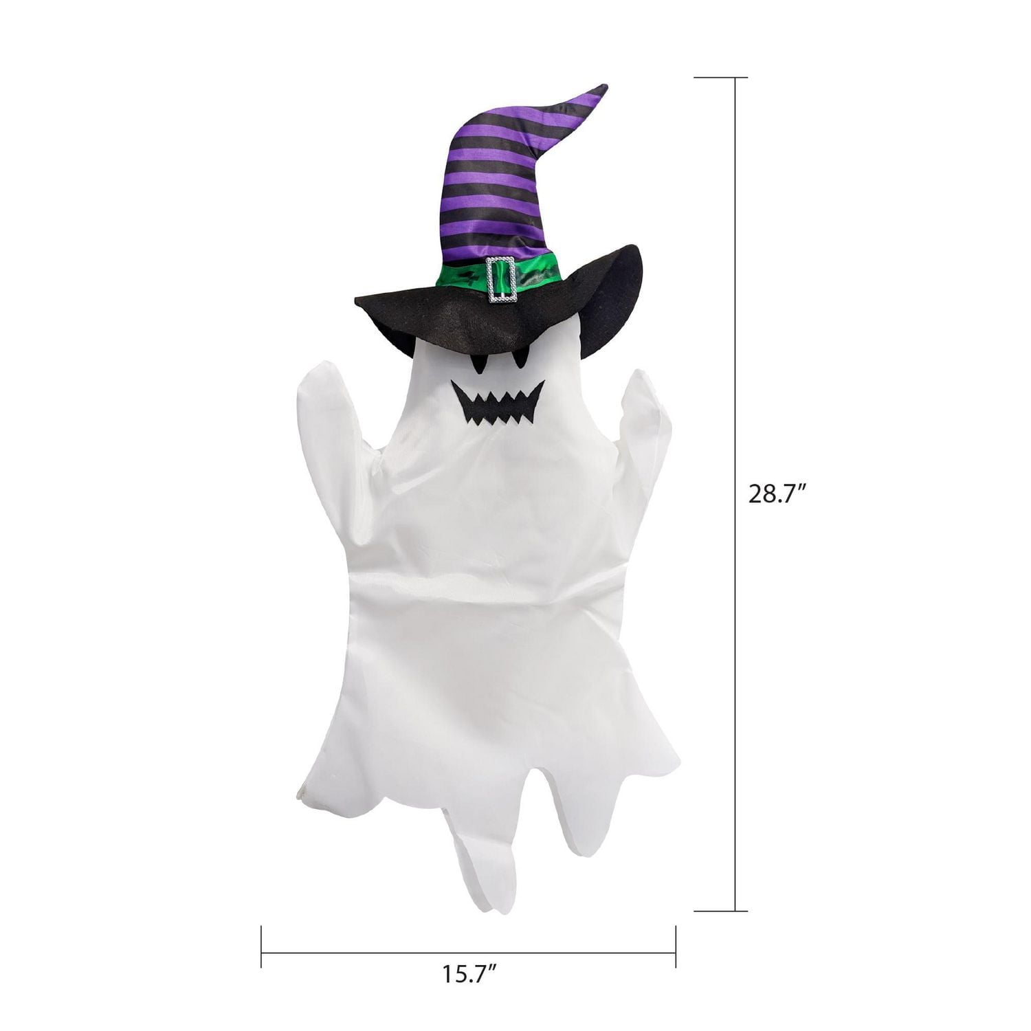 WAY TO CELEBRATE 28" GHOST HAT VIOLET