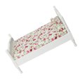 thumbnail image 2 of Shisuyan DIY Wooden Double Bed Doll House Decor Mini House Micro Landscape Decor, 2 of 9