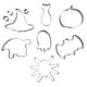thumbnail image 2 of Juego de 10 Moldes de Acero Inoxidable para Hornear Pasteles de Halloween, Herramientas de Bricolaje, 2 of 7