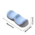 thumbnail image 3 of Foam Leg Elevation Pillow Ergonomic Wedge Leg Rest Support for Sleeping Relieving Leg Pressure Reducing Swelling Washable Cover Elevated Foot Rest for Bed, 3 of 9