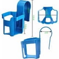 thumbnail image 2 of Portavasos para piscina: juego de 4 accesorios multifuncionales con soporte para piscina, cesta de almacenamiento, portavasos desmontable para fiestas de verano, playa, bañeras, 2 of 5