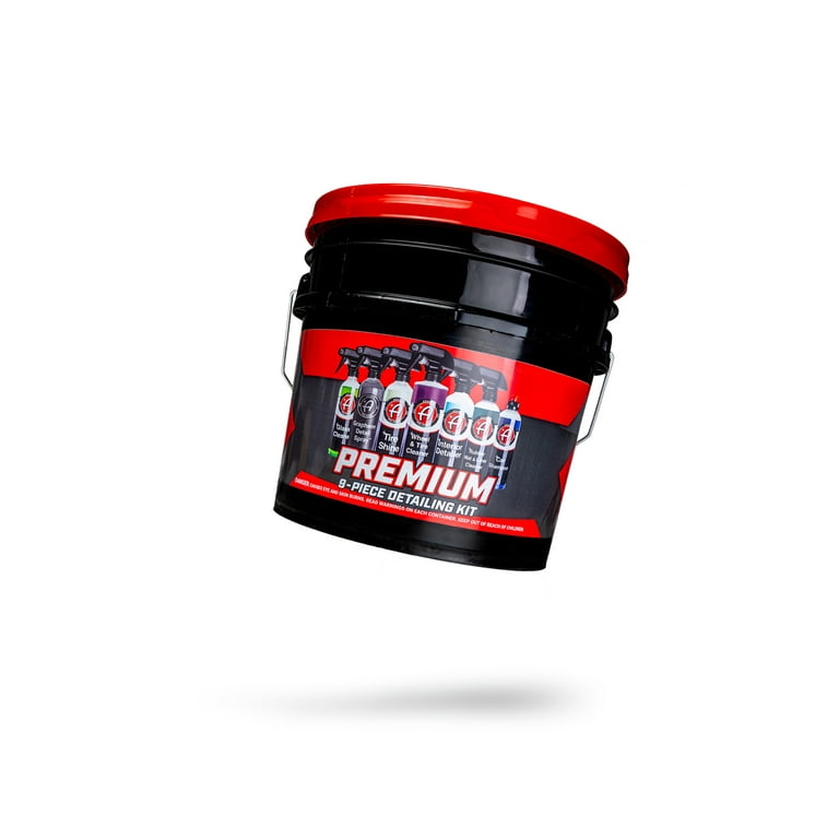 Adam's Polishes Premium Car Detailing Kit (9 Piece) - Walmart.com