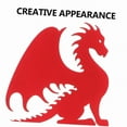 thumbnail image 3 of Clearance Under $10 Mailbox Flag Mailboxes Banner Flags Mail Boxes Emblems Dragon Mailbox Ornament Decorative Metal Flag Vertical Flag for Mailbox Metal Dragon Flag Mailbox Repair Kit Red Red, 3 of 8