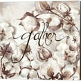 thumbnail image 4 of Metaverse Tre Sorelle Studios 'Cotton Boll Triptych Sentiment (Home)' Canvas Art (Set of 3), 4 of 5