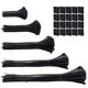 thumbnail image 2 of 600pcs Negro Corbatas de Nylon Estándar Autobloqueantes para Cable Tam, 2 of 2
