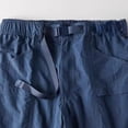 thumbnail image 7 of lcziwo Gym Shorts Men with Pockets Big and Tall Holiday Casual Elastic Waist Hiking Shorts Beach Fishing Wide Leg Dress Shorts Dark Blue XXL, 7 of 7