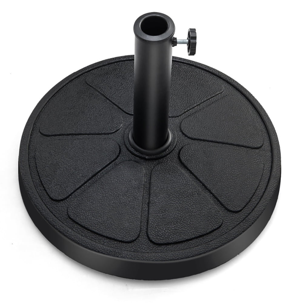 Aimee Lii 31lbs 18" Round Outdoor Umbrella Base, Patio Umbrella Stand Aimee Lii 31lbs 18" Round Outdoor Umbrella Base, Patio Umbrella Stand