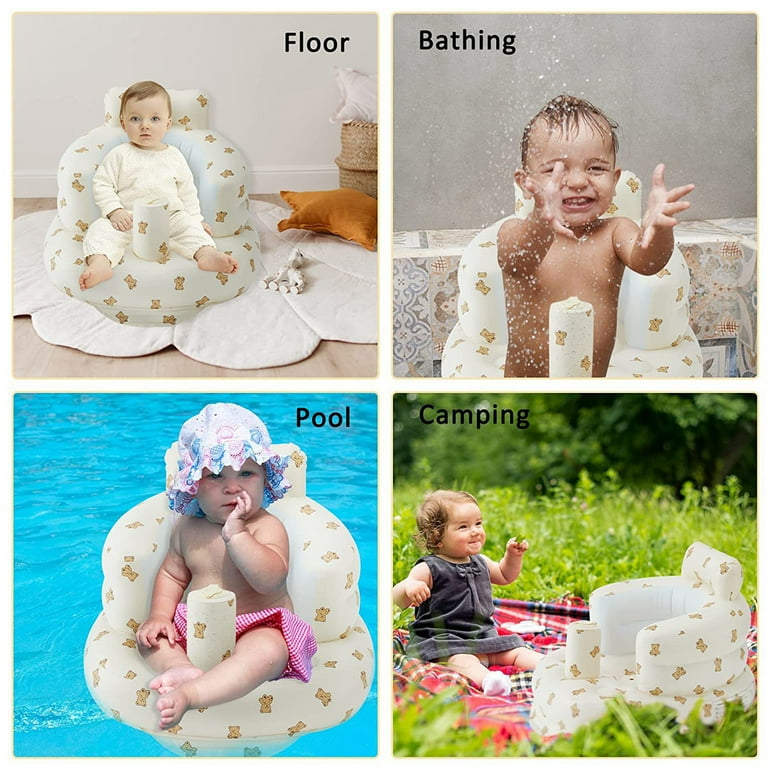 BESTSKY Baby Inflatable Seat,Inflatable Baby Chair,Sit Up Seat for