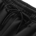 thumbnail image 6 of LNZGNM Mens Winter Pants Outdoor Warm Fleece Lined Pants Elastic Waist Athletic Track Jogger Pant Lounge Winter Insulated Pant Baggy Sweatpants Men, Dark Blue XL, 6 of 7