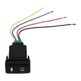 thumbnail image 1 of Waterproof Fog Lamp Switch With 4 Line For Toyota Lexus White Light, 1 of 5