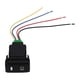 thumbnail image 1 of Auto Retrofit Switch Waterproof Toggle Switch Fog Lamp Switch With 4 Line For Toyota Lexus White Lig, 1 of 5