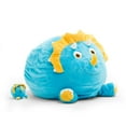 thumbnail image 2 of Big Joe Bagosaur Collection Sarah the Triceratops Plush Bean Bag Chair for Kids, Multi-color, 2 of 5