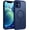Dark Blue, variant on UYWZQ-TOCOL for Phone 12 Case, Compatible with Magsafe Charger, Full Camera Protection, Drop Protection, Translucent Matte Phone Case for iPhone 12 6.1 inch (Red)