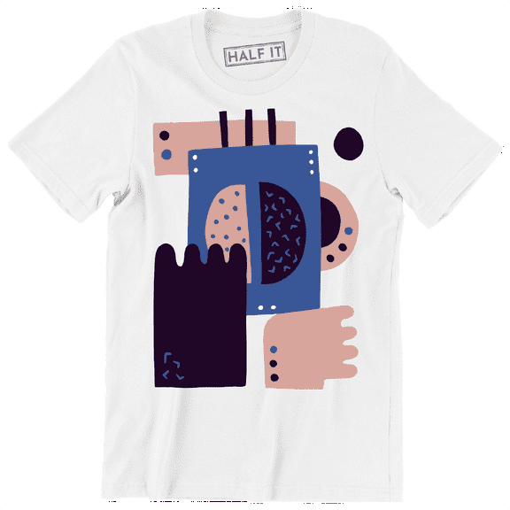 Funny Cool Abstact Old School Remote Control Printed Design Mens T-Shirt