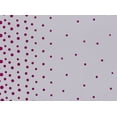 thumbnail image 2 of Zelouf Single Border Color Felt Dot On Tulle  , Sewing, DIY, Crafts Fabric by the Yard, Black/fuchsia, 3 Yard, 2 of 2