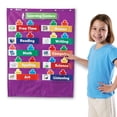 thumbnail image 2 of Learning Resources Classroom Centers Pocket Chart, Classroom Organization, Teacher Accessories, 2 of 2