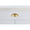 thumbnail image 5 of Elegant Decor Claude 2-3/4" Center to Center Brushed Gold Cup Bar Pull Multipack (set of 10), 5 of 6