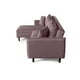 thumbnail image 5 of Sala Modular Sofá Cama Reversible De Lino Palo De Rosa Beehive Memory Foam Modelo Analia, 5 of 8