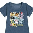 thumbnail image 3 of Pokémon - Eevee Evolution Stickers - Youth Girls Fleece Dress, 3 of 5