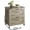 Gray Oak, variant on DEVAISE Lateral File Cabinet with Lock, 2 Drawers & Charging Station, Farmhouse Wood Printer Stand with Large Storage, Fits A4/Letter/Legal Hanging Files, Oak