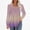 Pink, variant on Womens Puff Long Sleeve Tunic Tops Dressy Casual Pleated Blouses Fall Crewneck Loose Gradient T-Shirts